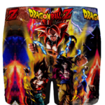 Dragon Ball GT SSJ4 Goku Vegeta Xeno Gogeta Men's Boxer - back