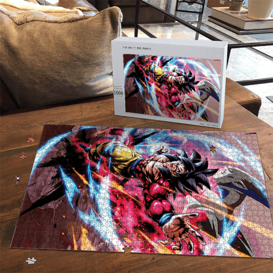 Dragon Ball GT Son Goku Saiyan 4 Omega Shenron Portrait Puzzle