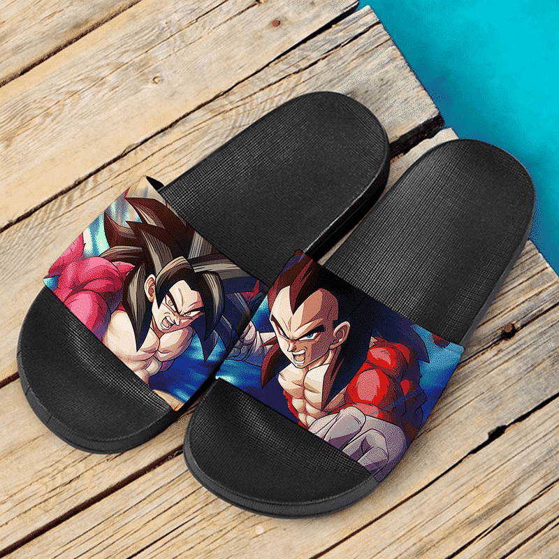 Dragon Ball GT Son Goku Vegeta Super Saiyan 4 Dope Slide Footwear ...