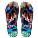 Dragon Ball GT Stunning Super Saiyan 4 Vegeta Flip Flops