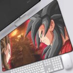 Dragon Ball GT Vegeta And Goku SSJ4 Extended Mouse Pad