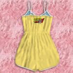 Dragon Ball GT Videl Pan Bulla Casual Fashion Yellow Romper