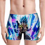 Dragon Ball Z Gogeta Blue All Fired Up Men's Boxer