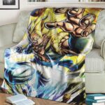 Dragon Ball Gogeta SSG2 Energizing Awesome Blanket