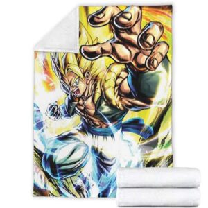 Dragon Ball Gogeta SSG2 Energizing Awesome Blanket