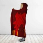 Dragon Ball Gogeta Super Saiyan 4 Vector Art Hooded Blanket