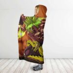 Dragon Ball Gogeta Super Saiyan God Vs Broly Hooded Blanket