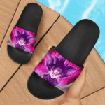 Dragon Ball Goku Black Base Form Pink Aura Dope Slide Footwear