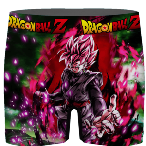 Dragon Ball Goku Black SSJ Rose Card Art Men's Underwear