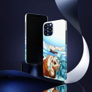 Dragon Ball Goku Blue Kamehame Wave Epic iPhone 13 Case