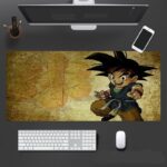 Dragon Ball Goku Jr. Vintage Color Theme Mouse Pad