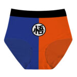 Dragon Ball Goku Kanji Blue Orange Women's Brief