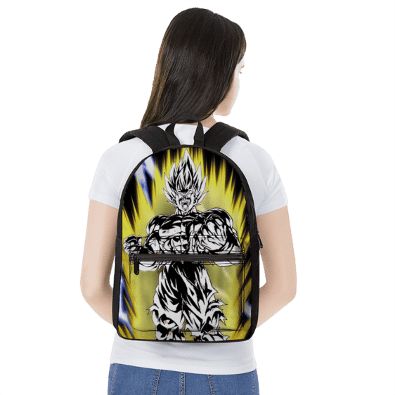 Dragon Ball Z Goku SSJ 2 Charging Up Aura Awesome Backpack