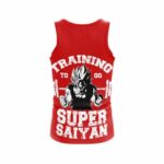 Dragon Ball Goku Super Saiyan Gym Training Motivation Tank Top
