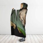 Dragon Ball Goku Versus Piccolo Final Moments Hooded Blanket