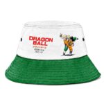 Dragon Ball Goku vs Tien White and Green Powerful Bucket Hat