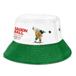 Dragon Ball Goku vs Tien White and Green Powerful Bucket Hat