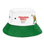 Dragon Ball Goku vs Tien White and Green Powerful Bucket Hat