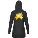 Dragon Ball Goku's Hair Super Saiyan Black Hoodie Dress