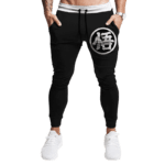 Dragon Ball Goku's Kanji Symbol Black Jogger Pants