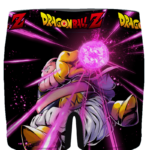 DBZ Fat Majin Buu Charging Energy Awesome Men's Boxer Brief- back