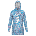 Dragon Ball Gotenks Ghost Cute Adorable Blue Hoodie Dress