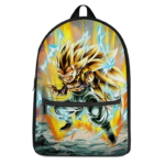 Dragon Ball Gotenks Super Saiyan 3 Powerful Canvas Backpack