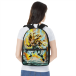 Dragon Ball Gotenks Super Saiyan 3 Powerful Canvas Backpack