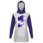 Dragon Ball Handsome Goku White Purple Hoodie Dress