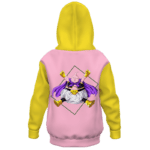 Dragon Ball Happy Innocent Cheering Majin Buu Kids Hoodie Back