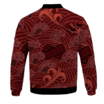 Dragon Ball Jiren Vector Japanese Dragon Red Bomber Jacket