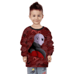 Dragon Ball Jiren Vector Japanese Dragon Red Kids Sweatshirt