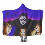 Dragon Ball Jiren Vs Goku Vegeta Android 17 Hooded Blanket
