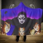 Dragon Ball Jiren Vs Goku Vegeta Android 17 Hooded Blanket