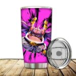 Dragon Ball Kai Happy Fat Majin Buu Awesome Pink Tumbler