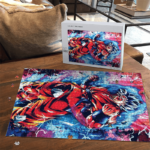 Dragon Ball Kakarot Orange Costume SSGSS Dope Portrait Puzzle