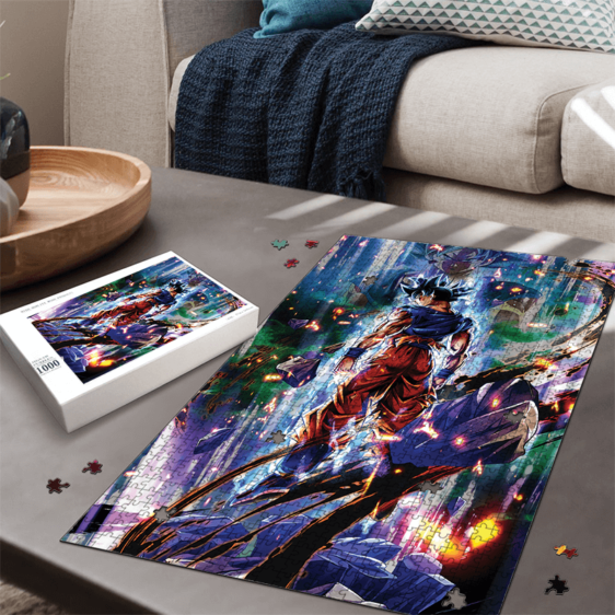 Dragon Ball Kakarot Ultra Instinct Pose Awesome Portrait Puzzle