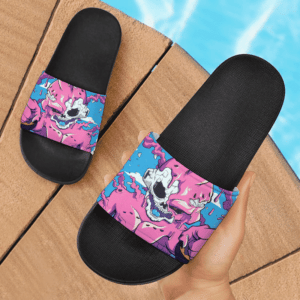 Dragon Ball Kid Buu Dope Fantastic Artwork Slide Footwear