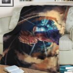 Dragon Ball Kid Gohan SSJ2 Battle Mode Awesome Blanket