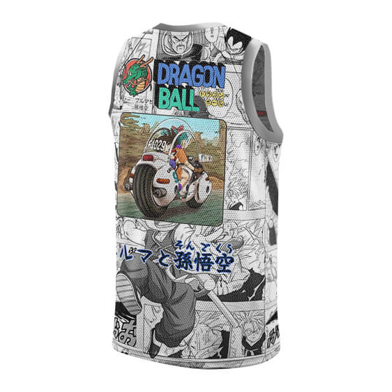 Dragon Ball Kid Goku Design Basketball Uniform