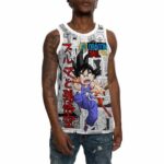 Dragon Ball Kid Goku Design Basketball Uniform
