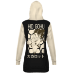 Dragon Ball Kid Goku Kamehameha Retro Style Art Hoodie Dress