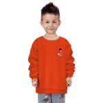 Dragon Ball Kid Goku Nike Orange Kids Pullover Sweatshirt