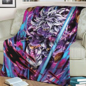 Dragon Ball Legends Android 21 Final Form Awesome Throw Blanket