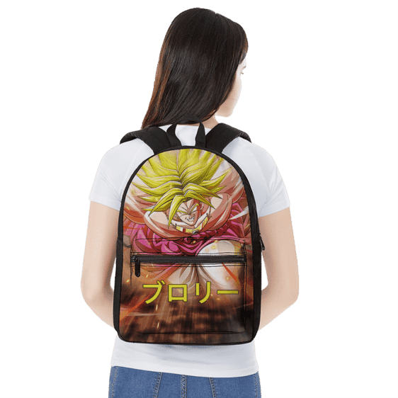 Dragon Ball Legends Broly Aggressive Stance Dope Backpack