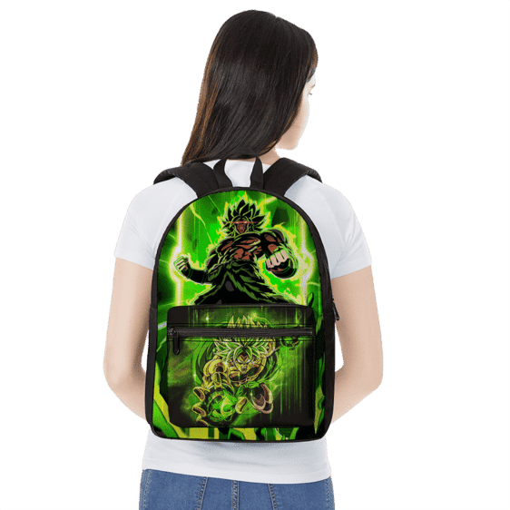 Dragon Ball Legends Broly The Legendary Saiyan Green Backpack