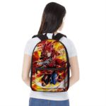 Dragon Ball Legends Giblet The Saiyan In Red Wonderful Backpack