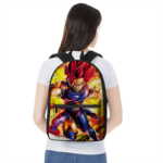 Dragon Ball Legends Shallot Super Saiyan God Epic Canvas Backpack