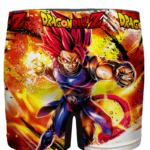 Dragon Ball Legends Shallot Super Saiyan God Men's Boxer Brief - back