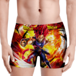 Dragon Ball Legends Shallot Super Saiyan God Men's Boxer Brief - lifestyle